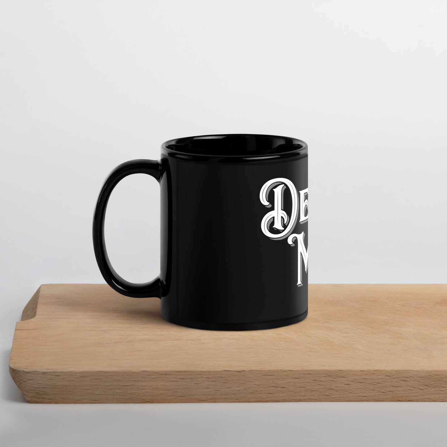 Black Glossy Mug