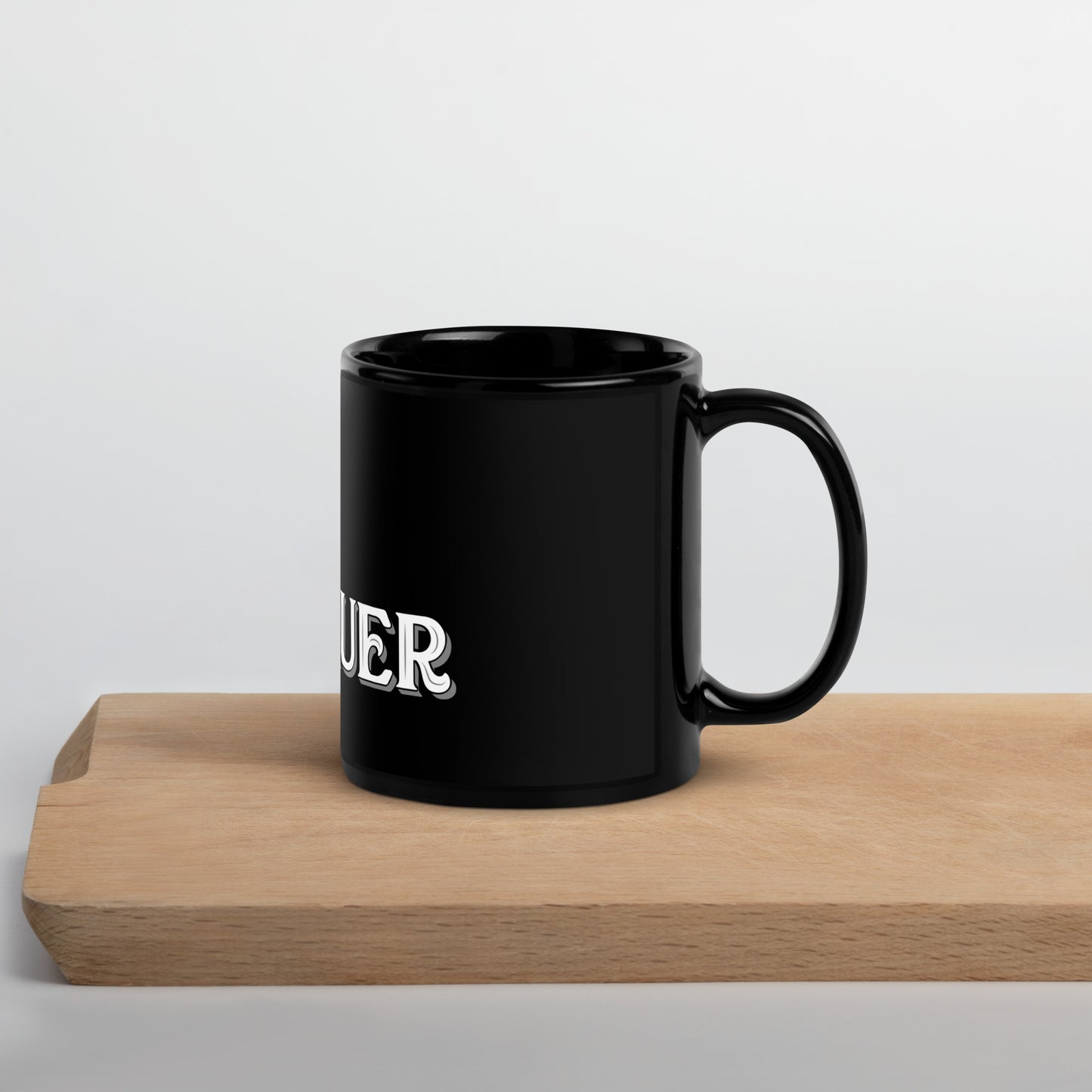 Black Glossy Mug